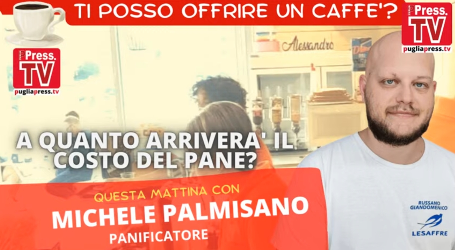 Quanto coster il pane Un caff con Michele Palmisano panificatore